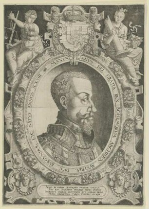 Bildnis des Kaisers Maximilian II. als König von Böhmen und Erzherzog von Österreich