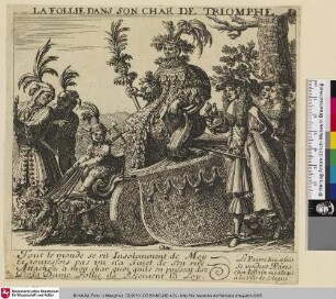 La Follie Dans Son Char De Triomphe