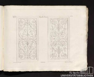 XVII. Rome. Uggeri. Chapelle Sixtine. Dessiné par Pesenti, Supplement, Gravé par Narducci.