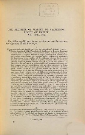 The Episcopal Registers of the Diocese of Exeter : By F. C. Hingeston-Randolph, 2