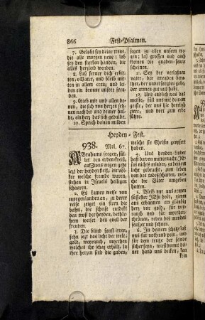 866-869, Heyden-Fest