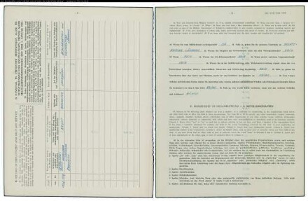 Entnazifizierung Alexander Mau , geb. 16.04.1878 ()