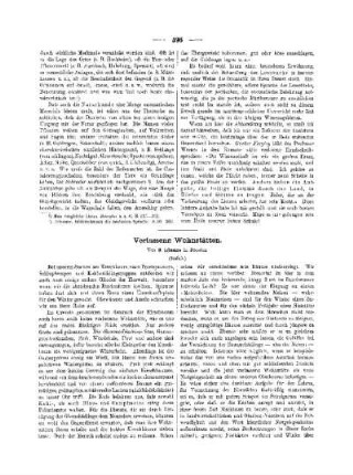 Verlassene Wohnstätten : (Schluss)