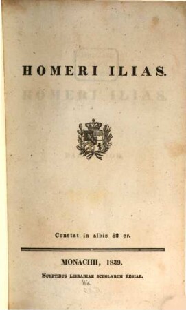 Homeri Ilias