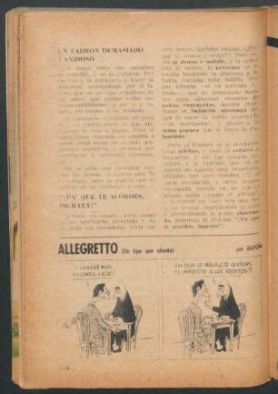 Allegretto (un tipo que alienta) - [Cómic]