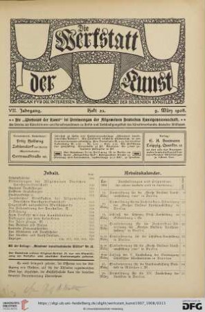 Heft 23 (9. März 1908)
