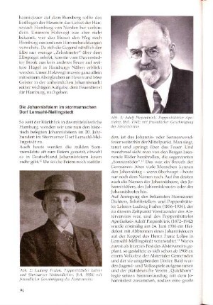 Abb. 2: Ludwig Frahm, Poppenbüttler Lehrer und Stormarner Heimatdichter, JbA. 1956; mit freundlicher Genehmigung des Alstervereins