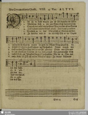 VIII. Das alte Jahr vergangen ist