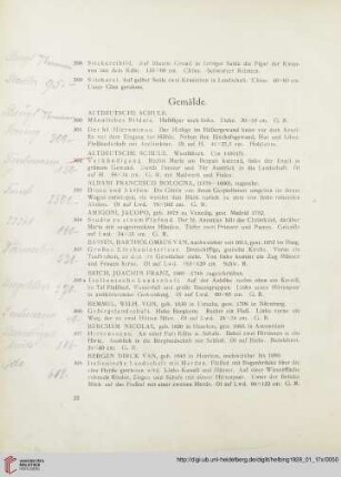 Gemälde (Nr. 300-448)