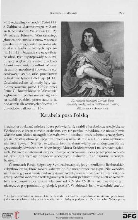 Karabela poza Polską