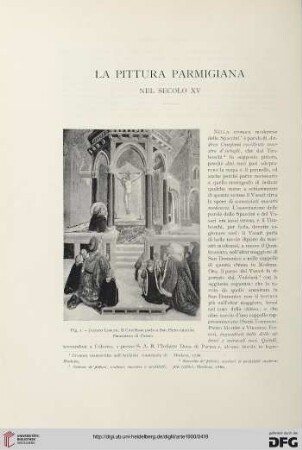 3: La pittura parmigiana nel secolo XV