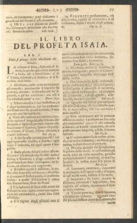 Il Libro Del Profeta Isaia
