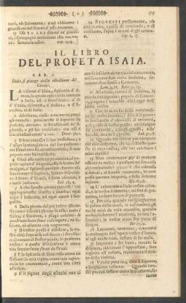 Il Libro Del Profeta Isaia
