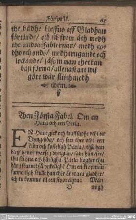 [Hundrade Esopi fabler]