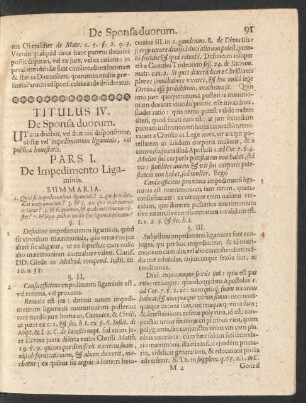 Titulus IV. De Sponsa duorum