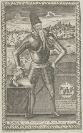 Bildnis des Albrecht IV zu Brandenburg