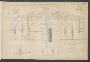 Pl. XXXVIII. Appareils des voûtes, etc.