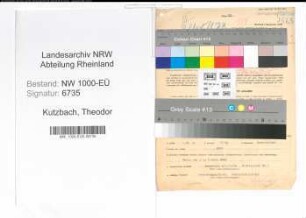 Entnazifizierung Theodor Kutzbach, geb. 04.09.1898 (Polizeibeamter)