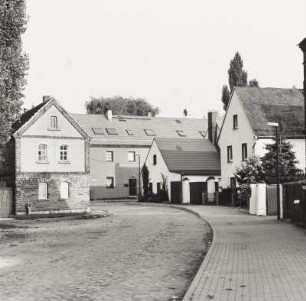 Ansicht mit Gehöften
