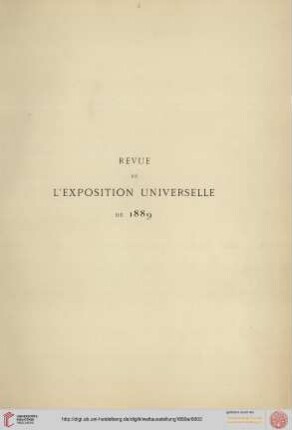 2: Revue de l'Exposition Universelle de 1889