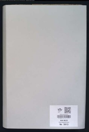 Briefausgangsbuch (volle Texte) (lfd. Nr. 1 - 1134)