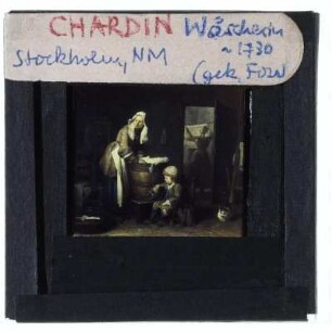 Chardin, Wäscherin