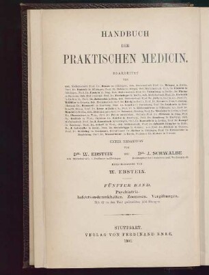 5: Psychiatrie, Infektionskrankheiten, Zoonosen, Vergiftungen