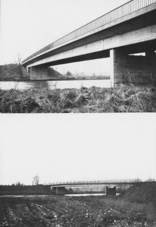 Neue Berenbrocker Brücke/Dortmund-Ems-Kanal/Doppelbild