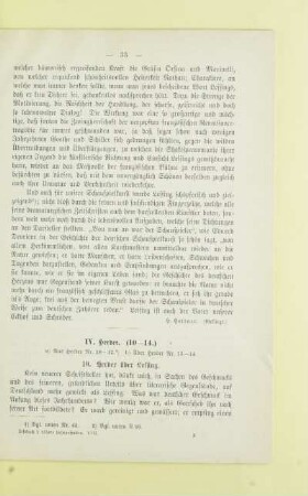IV. Herder. (10 - 14.)