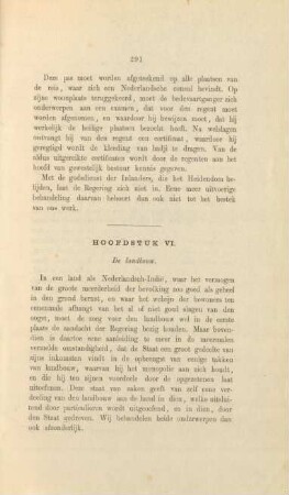 Hoofdstuk VI. De landbouw