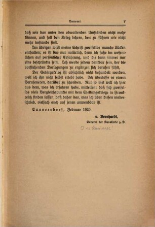 Vom Kriege der Zukunft : nach den Erfahrungen des Weltkrieges