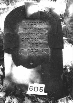Grabstein 605
