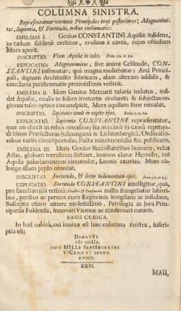Columna sinistra.