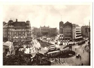 Postkarte Potsdamer Platz um 1930 in Berlin