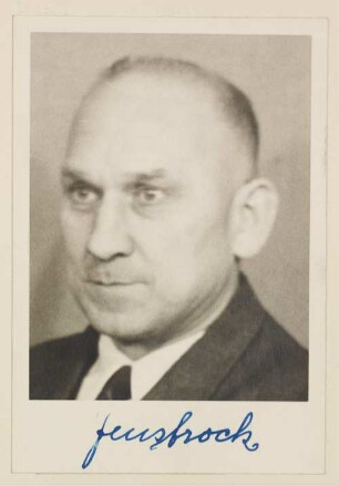 Jenstrock, Fördermaschinist