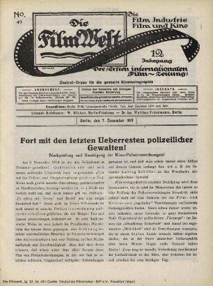 Fort mit den letzten Überresten polizeilicher Gewalten