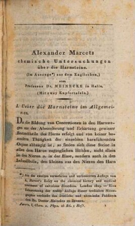 Journal für Chemie und Physik. 26. 1819