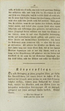 Körperpflege