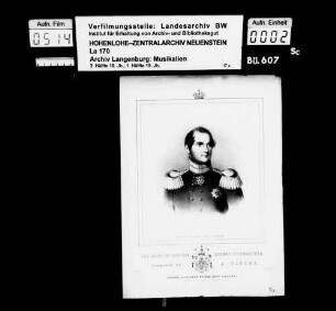 A. Flèche: The King of Prussia / Quadrilles & Waltzes / composed by / A. Flèche London, Jefferys & Nelson
