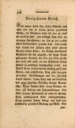 Dreizehnter Brief