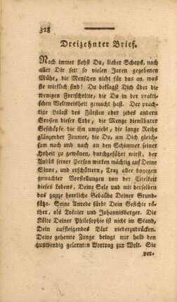 Dreizehnter Brief