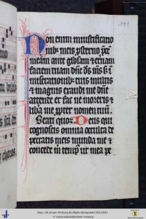 Orationen; Nachtrag (15. Jh.): Bruylants Nr. 802.
