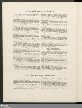 Gruppe XIX, Feuerzeuge (Zündmaschinen)