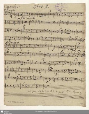 Oboe II.