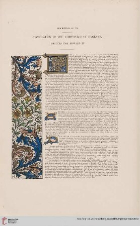 Recollation of the chronicles of England