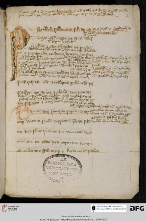 Liber proverbiorum Salomonis cum commento