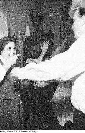 Geburtstag von Dorle (Dora Höhne) - Mutter von Ingrid, 1958