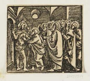 Ungläubiger Thomas, aus: "Szenen aus der Bibel"