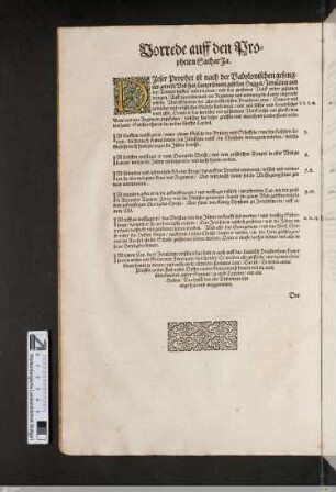 Der Prophet Sacharja
