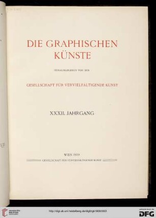 32: Die Graphischen Künste